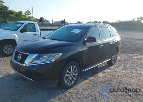 2014 Nissan Pathfinder Platinum/S/Sl/Sv from USA, damaged, VIN 5N1AR2MMXEC659885
